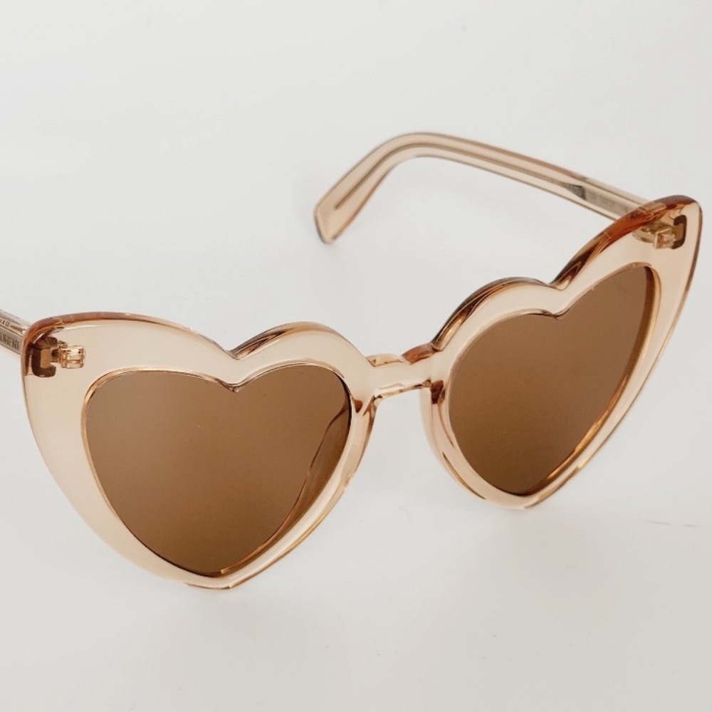 NWT - Saint Laurent - Lou Lou Sunglasses - 54mm - Nude